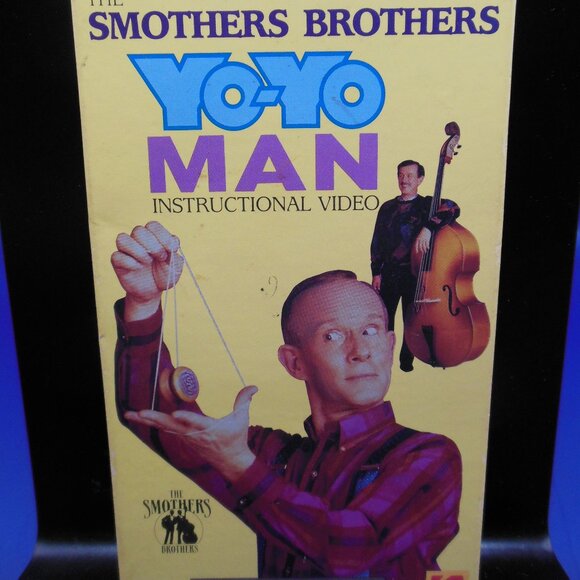 Yo-Yo Man VHS tape The Smothers Brothers Yo-Yo instructional video dated 1988 - Picture 1 of 6